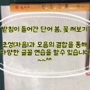 캘리그라피 초급 이미지