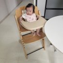 아기 이유식 의자 추천 출산준비물 유아 식탁의자 차일드홈 에보짓 원목 하이체어 사용후기.