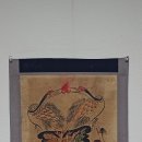 옛날 조선시대 민화 효제충신도 구한말 백학 봉황 두더쥐 문자도 희귀그림 파는 곳 골동품나라 이미지