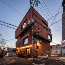 빨간 벽돌집 이미지