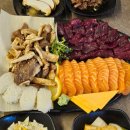 육회한 뭉티기 이미지