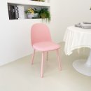 마롱체어 2p 카페 식탁의자, 핑크, 2개 이미지