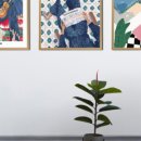 즐거운 유화 이미지