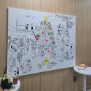 드로잉독 | 도서관에서 그린 힙하고 따뜻한 크리스마스 기록 l 드로잉 아티스트 하울의 참여형 라이브 드로잉 쇼 후기