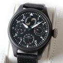 IWC(아이더블유씨) IW502902 탑건(TOP GUN) Big Pilot Perpetual Calendar 가죽밴드 시계 이미지