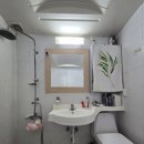 팬더호텔 | 구월동 팬더아파트 변신! 베이지 무광 타일로 완성한 호텔 같은 공용욕실 리모델링 후기+비용