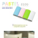 LED 후레쉬 기능이 추가된 보조배터리 PURE-4400 과 PASTEL-5200입니다.(삼성SDI정품셀/풀컬러 전사인쇄/아크릴케이스) 이미지