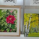 컬러 쌓는 한국화 이미지