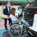 함안군교통약자콜택시(경남지체장애인연합회 함안군지회) | 함안군, 교통약자 콜택시 차량 전달식