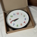 이지어린이집 | 아이방 교육용 시계 추천 이지투씨 무소음 교육용 벽시계