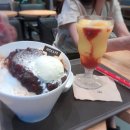 할리스 커피 여름맞이 시즌 메뉴 팥빙수&amp; 골드파인 트로피칼 스무디 (스무디만 사도 무료로 쿠키를...