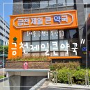 "서울 금천구" 금천구 연중무휴 약국 추천! 금천제일큰약국 방문 후기