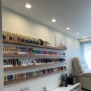 네일하는 강아지 이미지