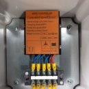 관광안내표지판 - 태양광 판넬,풍력발전기, MPPT(Controller 콘트롤러), SMPS(파워) 구성 이미지