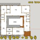 40평 ㅁ자 홑처마 3D 한옥 도면(스케치업)-한옥동영상 (korean wood house -hanok video 이미지