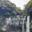 여수엑스포역 종합관광안내소 | 제주 천지연폭포 무료해설 현장신청 후기 아이와 관람 꿀팁