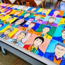 드로잉으로 표현하는 나만의 감성 | 기업 임원교육 색으로 나를 표현하는 아트 테라피 팝아트자화상 힐링 프로그램 현대백화점 그룹 강의 후기