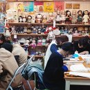 정원 꽃을 수 놓는 프랑스자수 이미지