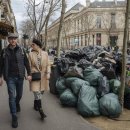 Les éboueurs en grève contre la réforme des retraites, les déchets s’accumu 이미지