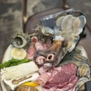 흑돼지해물삼합 | 서귀포흑돼지맛집 흑돼지해물삼합 가족 외식 후기