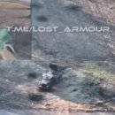 러시아 BM-21 Grad 다연장 로켓 발사기를 공격하는 우크라 드론 이미지