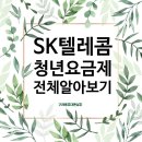 SKT 2025년 5G 청년요금제 총정리!