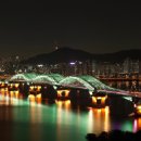 팔달대교 야경 이미지