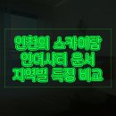 스카이탑 인더시티 | 인천의 스카이탑 인더시티 운서 Skytop INNTheCity unseo 지역별 특징 비교