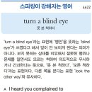 turn a blind eye 이미지