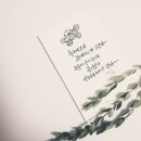 예쁜 손글씨 캘리그라피 이미지