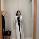 카페네이비블루 | SIE 시에 판교 현대백화점 방문, 피팅 후기ㅣ루아 린넨 숄 가디건 딥 네이비 롱, 아이보리 맥시