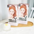 어리2제 | 웜톤 셀프염색 방법 미쟝센 헬로크림 웜코랄 여자긴머리 발색력 와우!