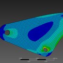 [현가] Ansys 프론트 벨크랭크 해석 및 위상최적화 이미지