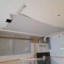 루원시티루에블리아파트경로당 | 인천 청라 루원 루에블리 누수 천장 실크 도배 시공