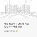 즉연농장 | 매출 1,600억 IT 인프라 기업 진인프라 채용 2025 | 10개 포지션 완전 분석