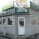 러시아 블라디보스톡의 화훼 판매점 이미지
