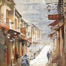 수채화 고급 이미지