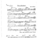 John Coltrane / Resolution 이미지