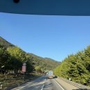 문경새재터널1차선 공사 정체 이미지