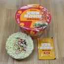 526. 세븐일레븐, 롯데리아 오징어얼라이브 매콤볶음면(용기면) 이미지