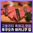 상우갈비 | 후쿠오카 야키니쿠 예약 하카타역 맛집 우설 하치하치