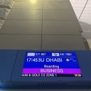 아쿠아디체/잠수함 | 에티하드 (Etihad) 비즈니스 탑승기 후기 (메뉴, 식사, 술, 자리)