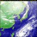 현재 아시아....지역 위성사진... 헉 저건 태풍인가? 이미지