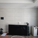 더샵인천스카이타워1단지 | 인천 미추홀구 무타공벽걸이tv 설치(더샵인천스카이타워)라인드롭tv