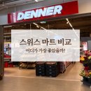 [여행 후기] 스위스 마트 비교 실제 후기 (쿱 / 미그로 / 데너 비교)