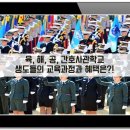 육,해,공,간호사관학교 생도특전은 무엇이 있을까? / 사관생도특전 / 졸업후진로 / 품위유지비 / 생도생활 / 육사 / 공사 / 해사 / 국간사 / 1차시험 이미지