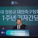 축구협회, 정몽규 징계요구 취소소송 패소에 "법원 판단 존중" 이미지