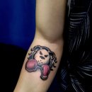 타투 복싱 이미지