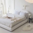 킹인테리어 | 반트 마네모네 패브릭침대 프레임 퀸/킹 후기: 고급스러운 침실 인테리어 완성하기!