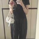 이윤 | [위아이윤] 핸디파우치 weareyiyoon Handy Pouch 위아이윤 가방 ivory dot 아이보리 도트 후기 🤍🖤